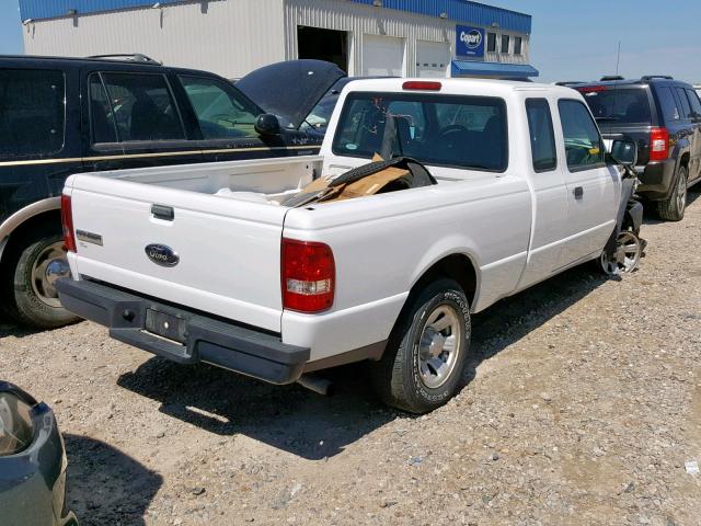 1FTYR14D07PA36123 - 2007 FORD RANGER SUP WHITE photo 4