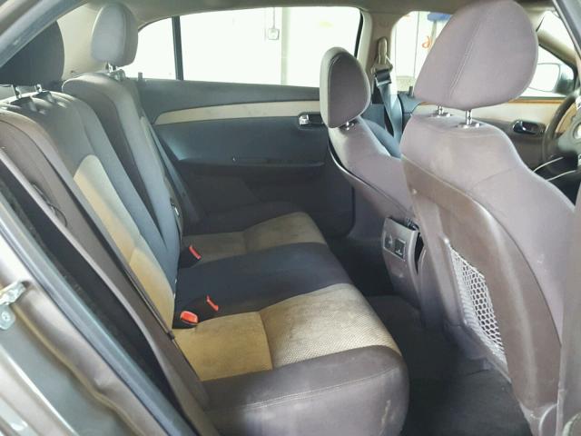 1G1ZC5E08CF105643 - 2012 CHEVROLET MALIBU 1LT BEIGE photo 6