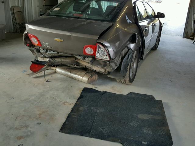 1G1ZC5E08CF105643 - 2012 CHEVROLET MALIBU 1LT BEIGE photo 9