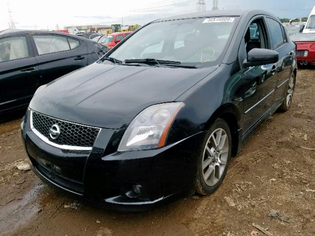 3N1CB61E97L725990 - 2007 NISSAN SENTRA SE- BLACK photo 2