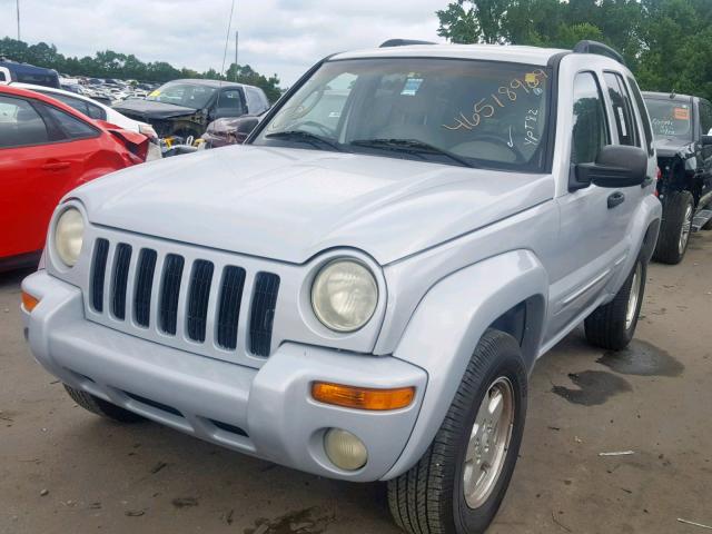 1J4GK58K42W136024 - 2002 JEEP LIBERTY LI SILVER photo 2