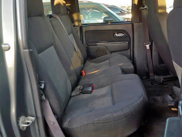 1GCDSCD95A8108087 - 2010 CHEVROLET COLORADO L GRAY photo 6