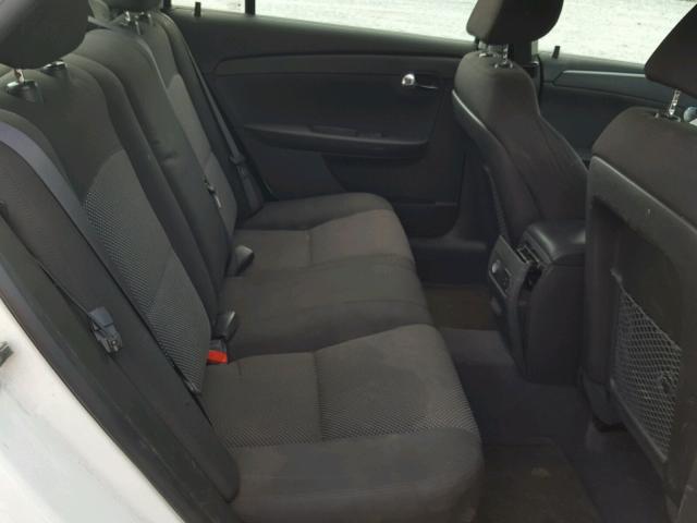 1G1ZC5E05CF318453 - 2012 CHEVROLET MALIBU 1LT WHITE photo 6