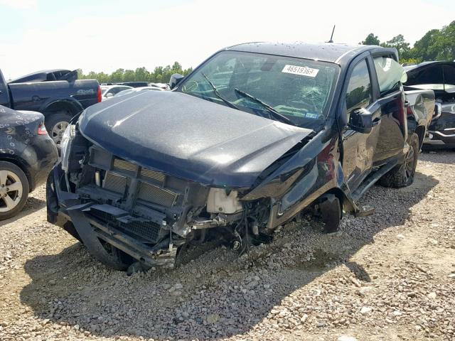 1GCGSCEN6K1128755 - 2019 CHEVROLET COLORADO L BLACK photo 2