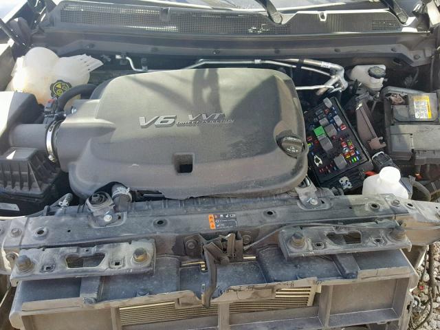 1GCGSCEN6K1128755 - 2019 CHEVROLET COLORADO L BLACK photo 7