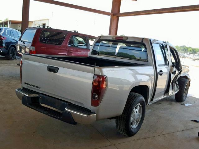 1GCCS13E678208495 - 2007 CHEVROLET COLORADO SILVER photo 4