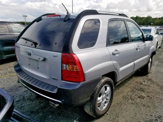 KNDJF723767147600 - 2006 KIA NEW SPORTA SILVER photo 4