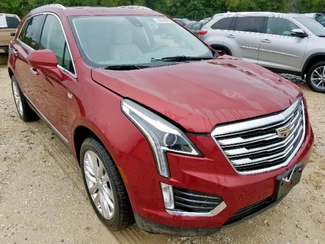 1GYKNDRS6KZ172158 - 2019 CADILLAC XT5 LUXURY RED photo 1