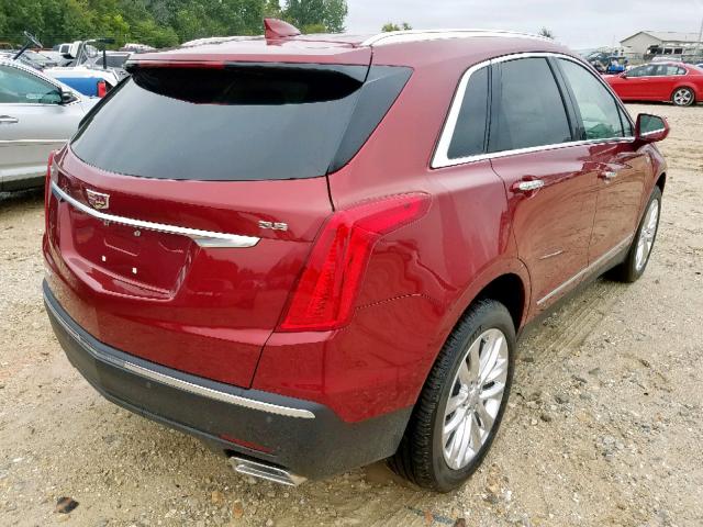 1GYKNDRS6KZ172158 - 2019 CADILLAC XT5 LUXURY RED photo 4