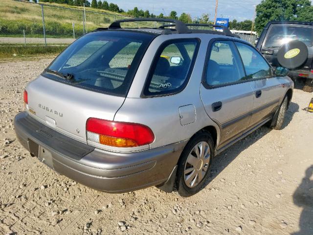 JF1GF4857XH808075 - 1999 SUBARU IMPREZA OU SILVER photo 4