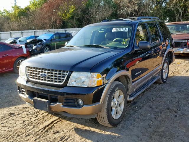 1FMZU64W54UA32157 - 2004 FORD EXPLORER E BLACK photo 2