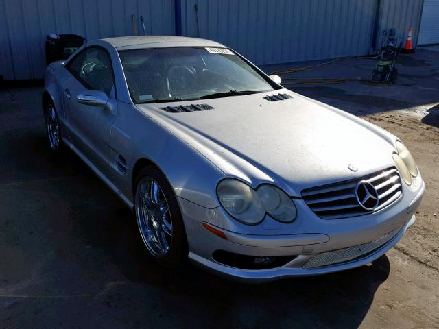 WDBSK75F04F063559 - 2004 MERCEDES-BENZ SL 500 SILVER photo 1