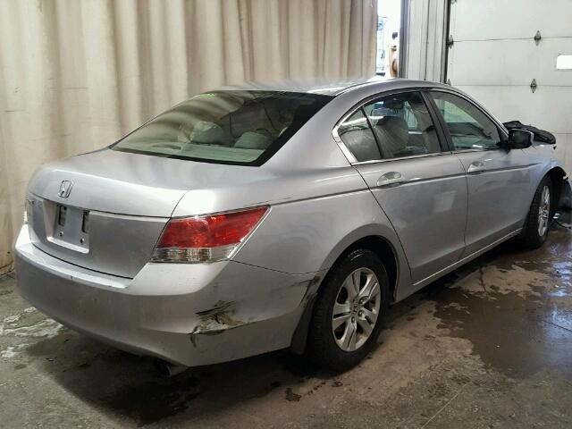 1HGCP2F48AA031704 - 2010 HONDA ACCORD LXP SILVER photo 4