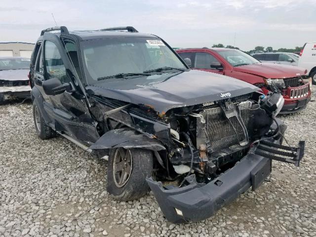 1J4GL38K95W727004 - 2005 JEEP LIBERTY RE BLACK photo 1