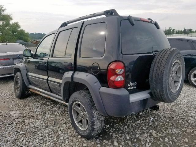 1J4GL38K95W727004 - 2005 JEEP LIBERTY RE BLACK photo 3