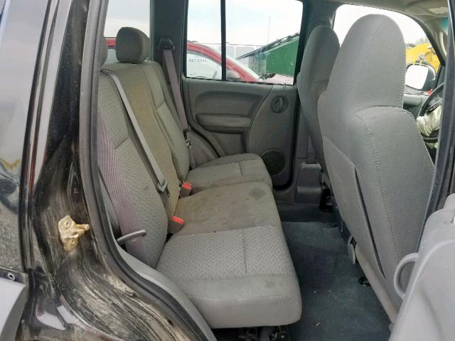 1J4GL38K95W727004 - 2005 JEEP LIBERTY RE BLACK photo 6