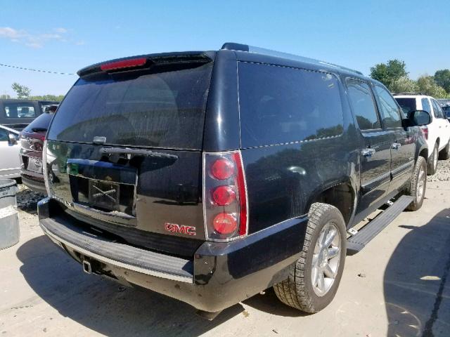 1GKFK66867J352657 - 2007 GMC YUKON XL D BLACK photo 4