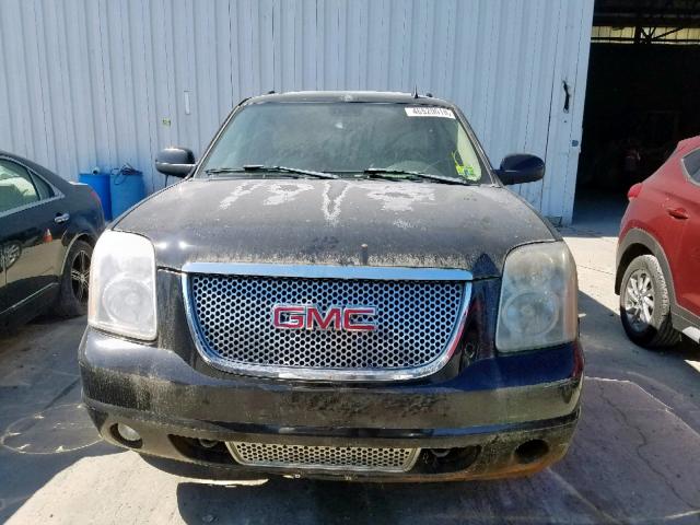 1GKFK66867J352657 - 2007 GMC YUKON XL D BLACK photo 9