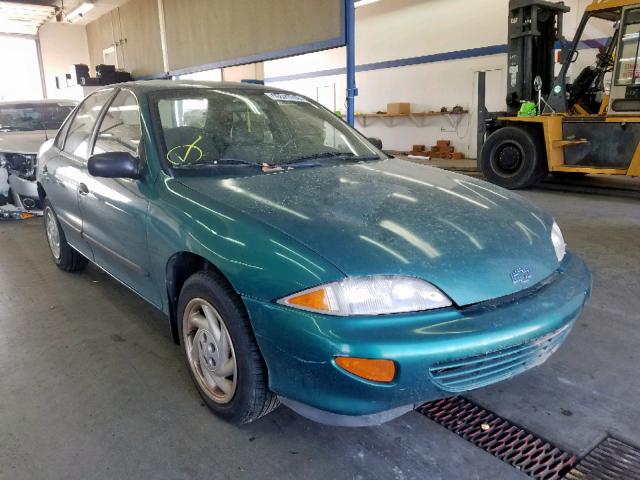 1G1JC5241X7304005 - 1999 CHEVROLET CAVALIER GREEN photo 1