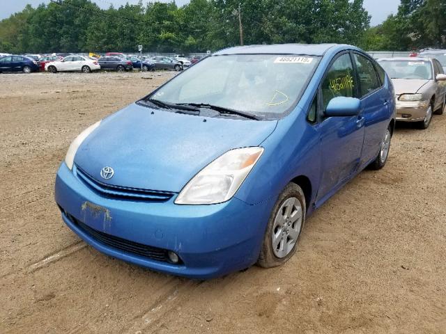 JTDKB20U557046293 - 2005 TOYOTA PRIUS BLUE photo 2