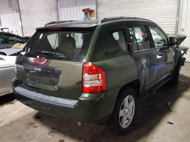 1J8FT47018D589071 - 2008 JEEP COMPASS SP 绿色 照片 4