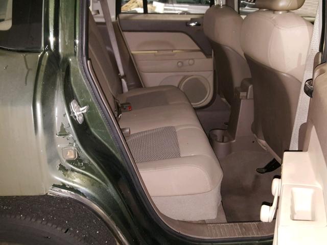 1J8FT47018D589071 - 2008 JEEP COMPASS SP 绿色 照片 6