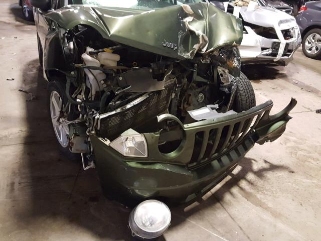 1J8FT47018D589071 - 2008 JEEP COMPASS SP 绿色 照片 9