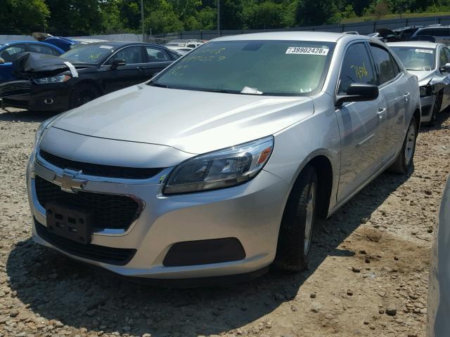 1G11B5SL5FF220896 - 2015 CHEVROLET MALIBU LS SILVER photo 2