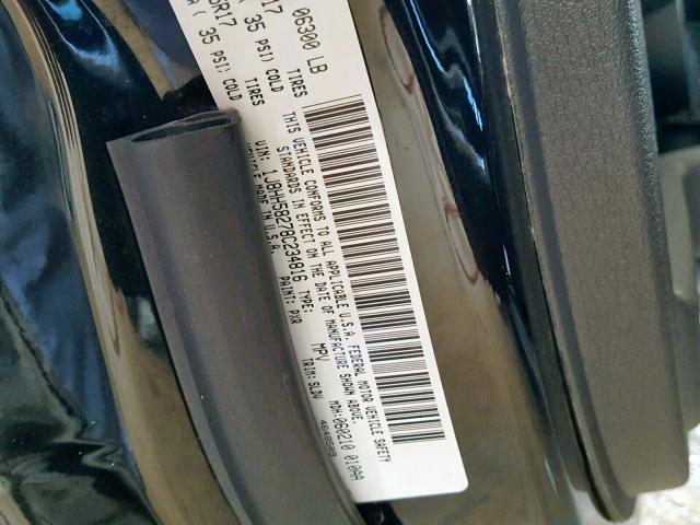 1J8HH58278C234816 - 2008 JEEP COMMANDER 黑色 照片 10