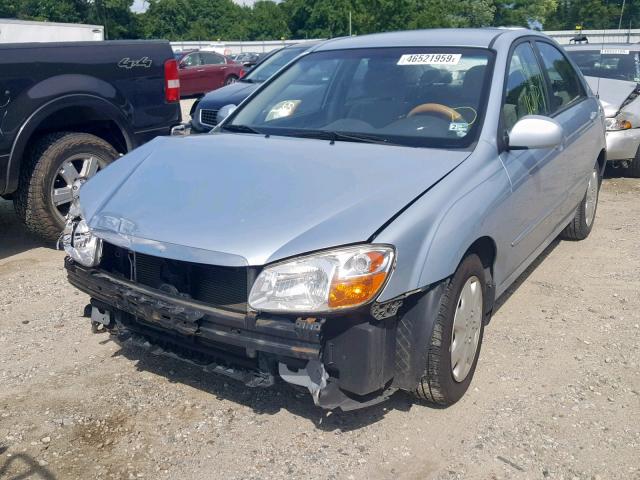 KNAFE122385542365 - 2008 KIA SPECTRA EX BLUE photo 2