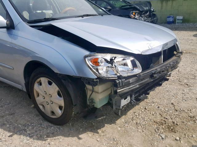 KNAFE122385542365 - 2008 KIA SPECTRA EX BLUE photo 9