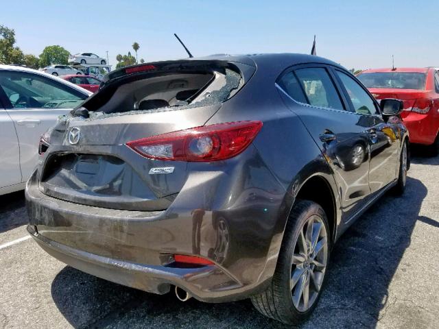 3MZBN1L37JM182958 - 2018 MAZDA 3 TOURING CHARCOAL photo 4