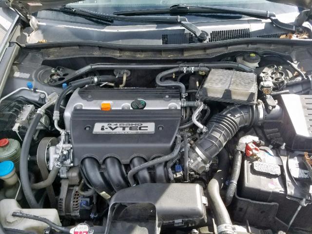 1HGCP26848A047556 - 2008 HONDA ACCORD EXL GRAY photo 7