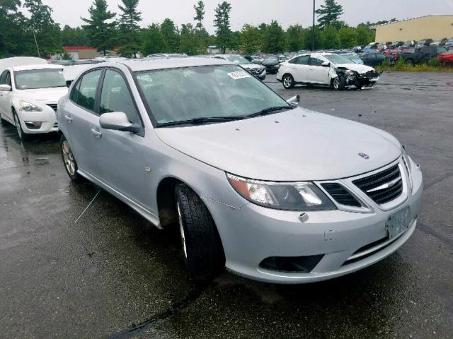 YS3FA4CY1A1617315 - 2010 SAAB 9-3 2.0T SILVER photo 1