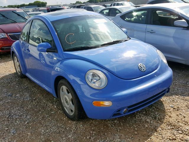 3VWCD21C51M431886 - 2001 VOLKSWAGEN NEW BEETLE ლურჯი ფოტო 1