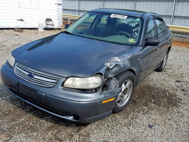 1G1ND52F95M218455 - 2005 CHEVROLET CLASSIC GRAY photo 2