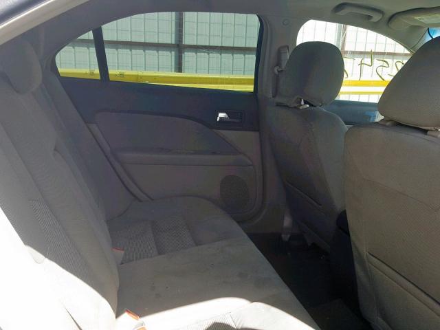 3FAHP0HA7CR364227 - 2012 FORD FUSION SE WHITE photo 6