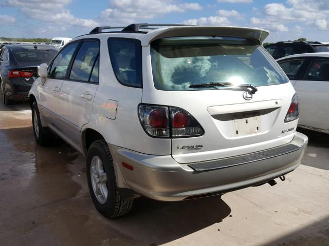 JTJHF10U820288747 - 2002 LEXUS RX 300 WHITE photo 3