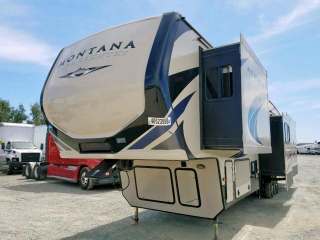4YDF3852XKA740224 - 2019 KEYSTONE MONTANA BEIGE photo 2