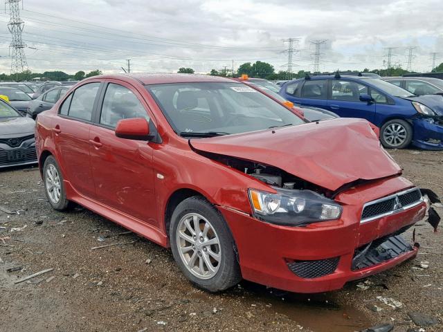 JA32U2FU6BU006446 - 2011 MITSUBISHI LANCER ES/ RED photo 1