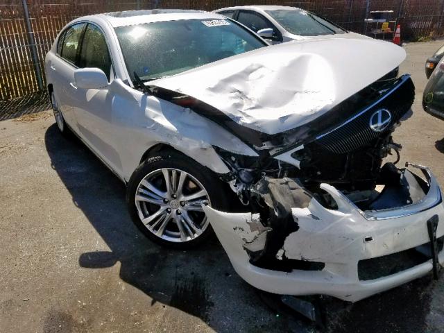 JTHBC96SX75006834 - 2007 LEXUS GS 450H WHITE photo 1