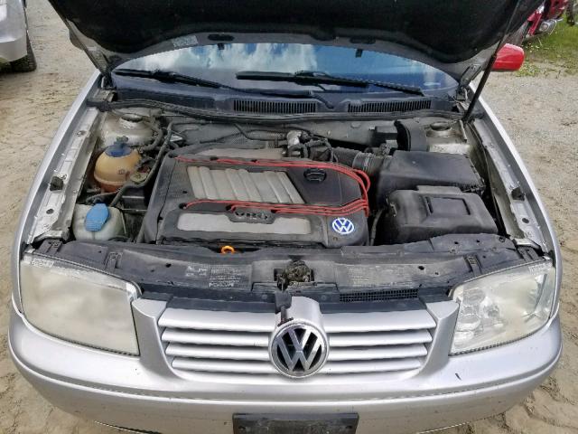 3VWSG29M11M176296 - 2001 VOLKSWAGEN JETTA GLS GRAY photo 7