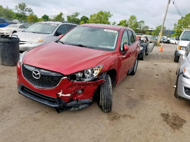 JM3KE4CY4F0520978 - 2015 MAZDA CX-5 TOURI RED photo 2