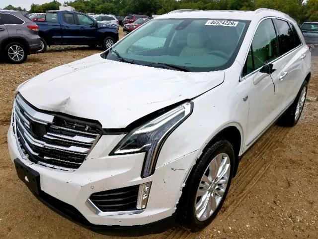 1GYKNFRS6KZ193684 - 2019 CADILLAC XT5 PREMIU WHITE photo 2