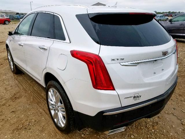 1GYKNFRS6KZ193684 - 2019 CADILLAC XT5 PREMIU WHITE photo 3