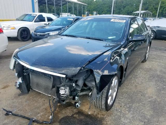 1G6DW677370175085 - 2007 CADILLAC STS BLACK photo 2