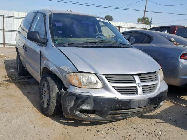 1D4GP25B25B324968 - 2005 DODGE CARAVAN SE SILVER photo 1