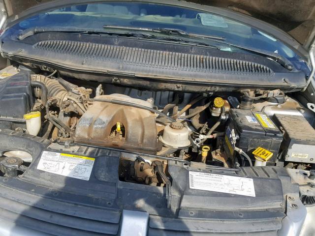 1D4GP25B25B324968 - 2005 DODGE CARAVAN SE SILVER photo 7