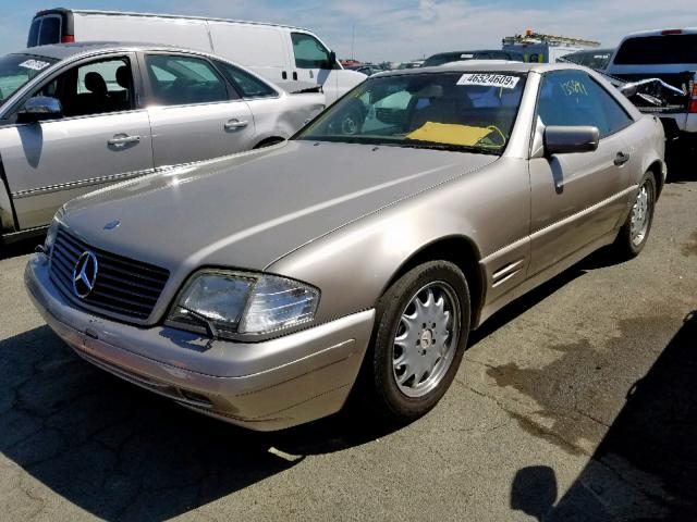 WDBFA67F6WF167083 - 1998 MERCEDES-BENZ SL 500 GOLD photo 2