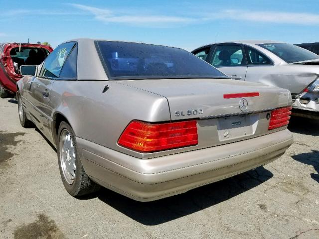 WDBFA67F6WF167083 - 1998 MERCEDES-BENZ SL 500 GOLD photo 3